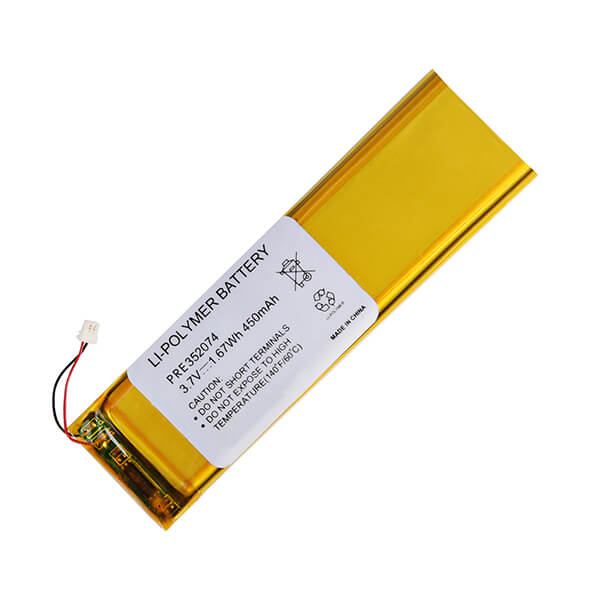 消費數(shù)碼電池352074-3.7v-450mAh